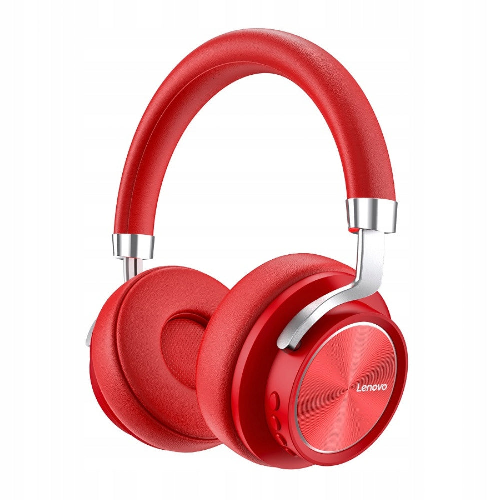 Wireless On-Ear Headphones Lenovo HD800 Bluetooth Microphone Red Manufacturer code HD800