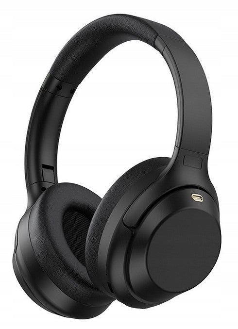 Wireless On-Ear Headphones Powerful with Bluetooth Microphone USB-C Brand no brand