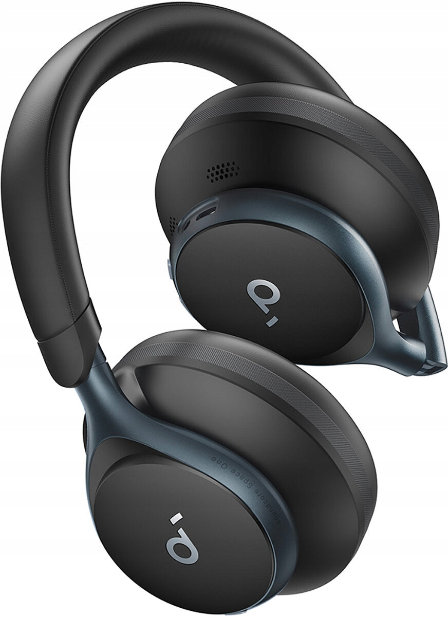 Wireless On-Ear Headphones Soundcore Space One black Packaging status original