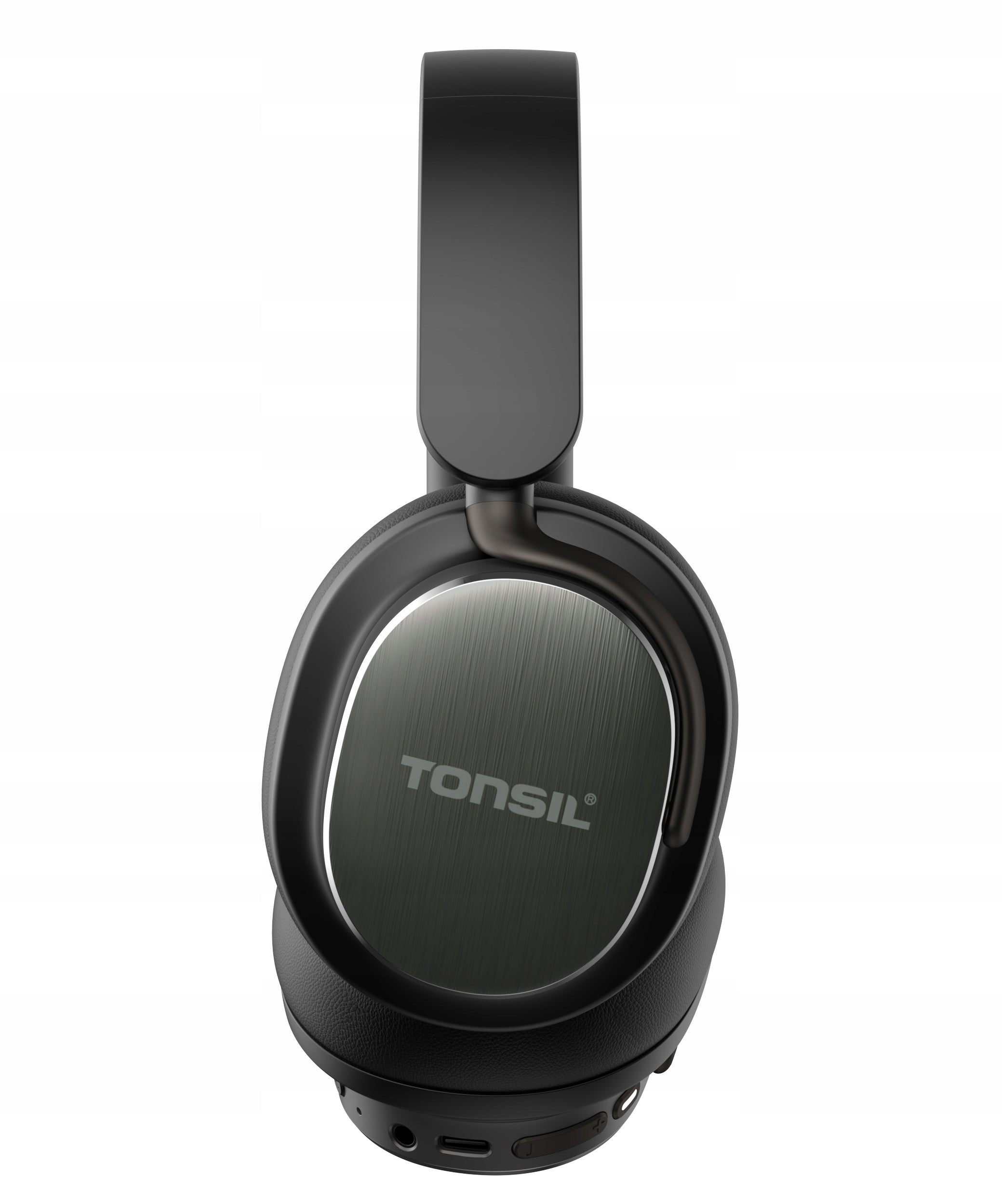 Wireless On-Ear Headphones TONSIL R75 Bluetooth BT ANC + Black CASE Packaging status original