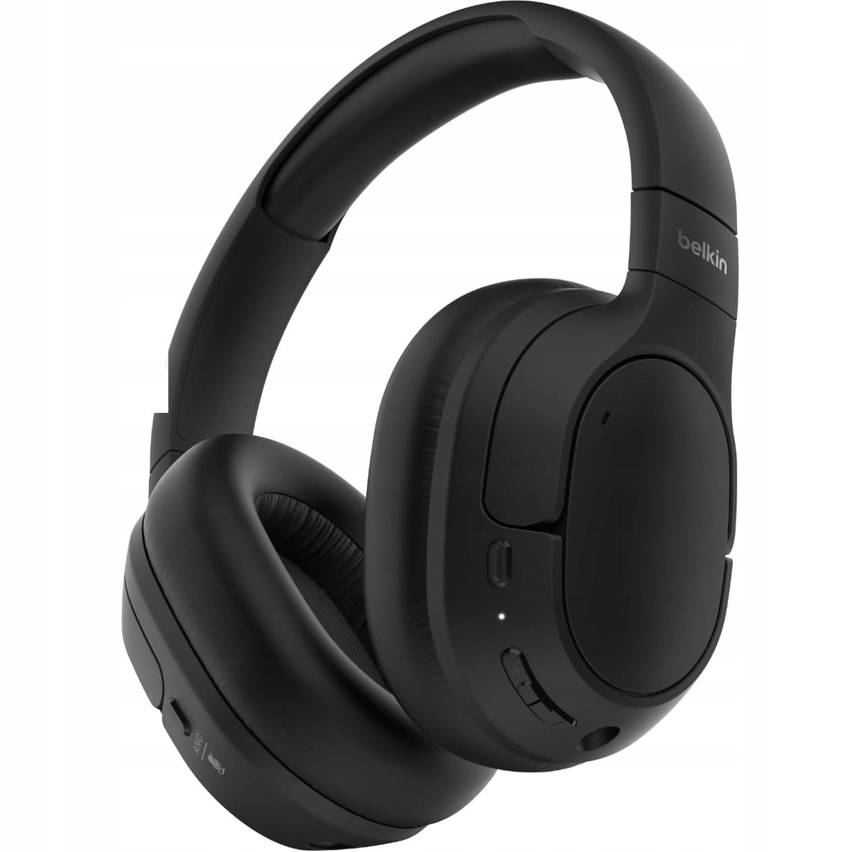 Wireless On-Ear Headphones with Mic BT 5.4 / ANC, Belkin Isolate