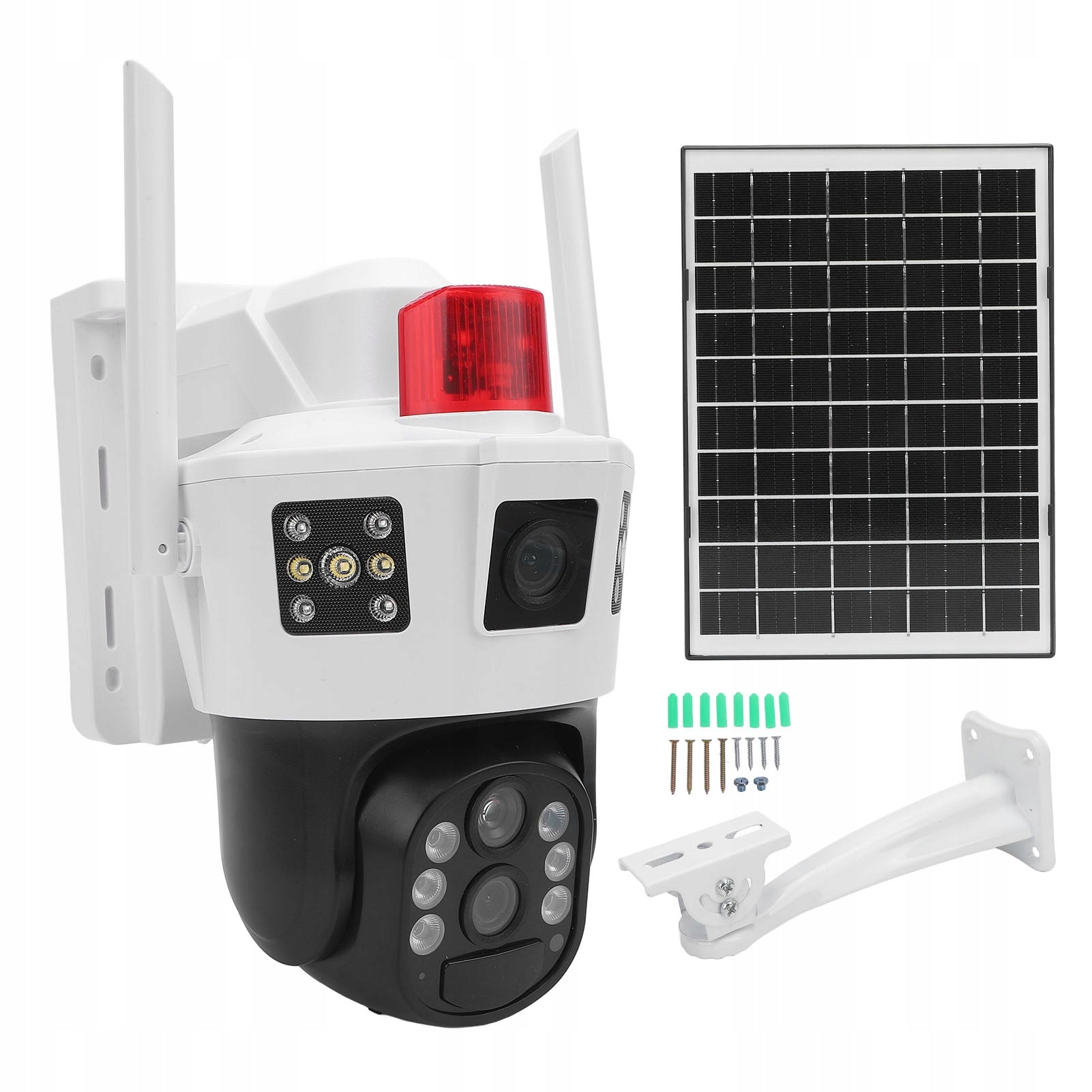 Wireless Outdoor Solar Camera Dual Lens Pir Z5 Brand no brand