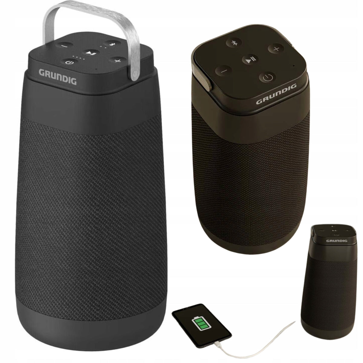 Wireless PORTABLE Bluetooth SPEAKER GRUNDIG GBT CONNECT 360