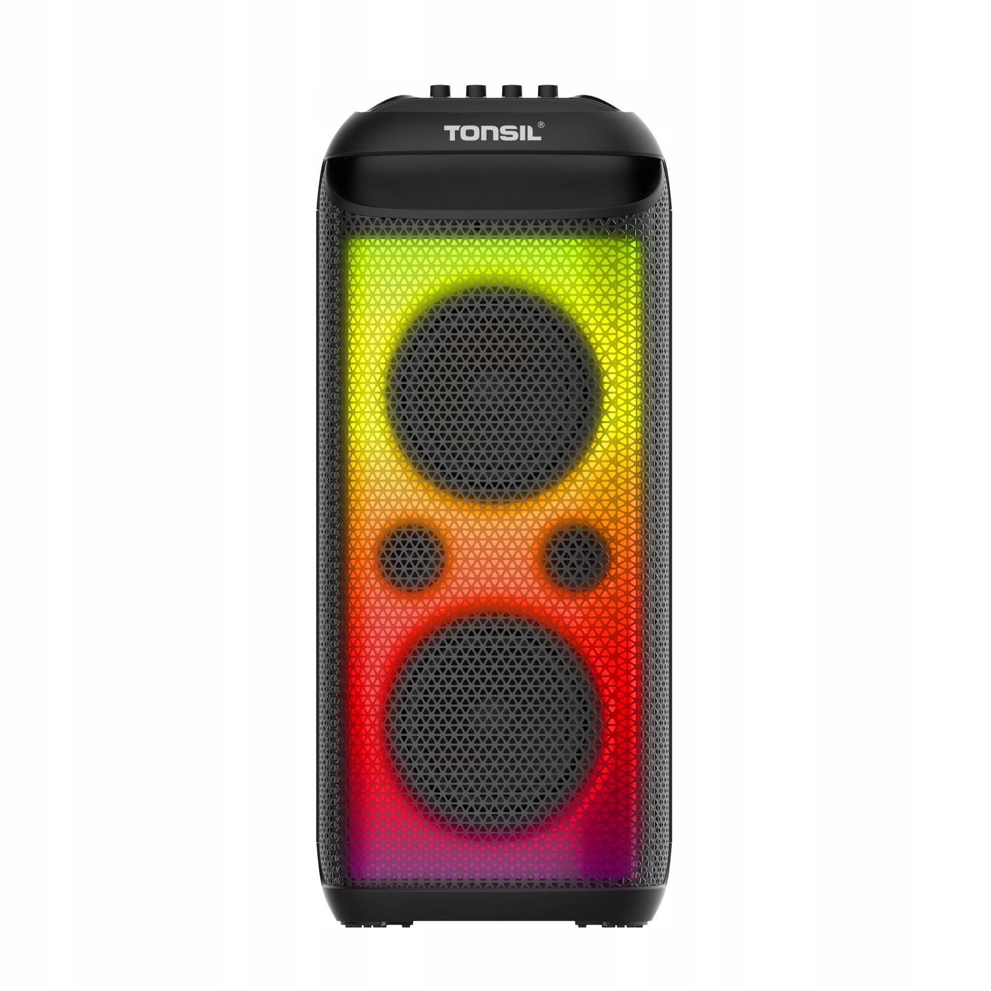 Wireless Portable Speaker Tonsil PartyDance 1000 Bluetooth +Microphones Packaging status original