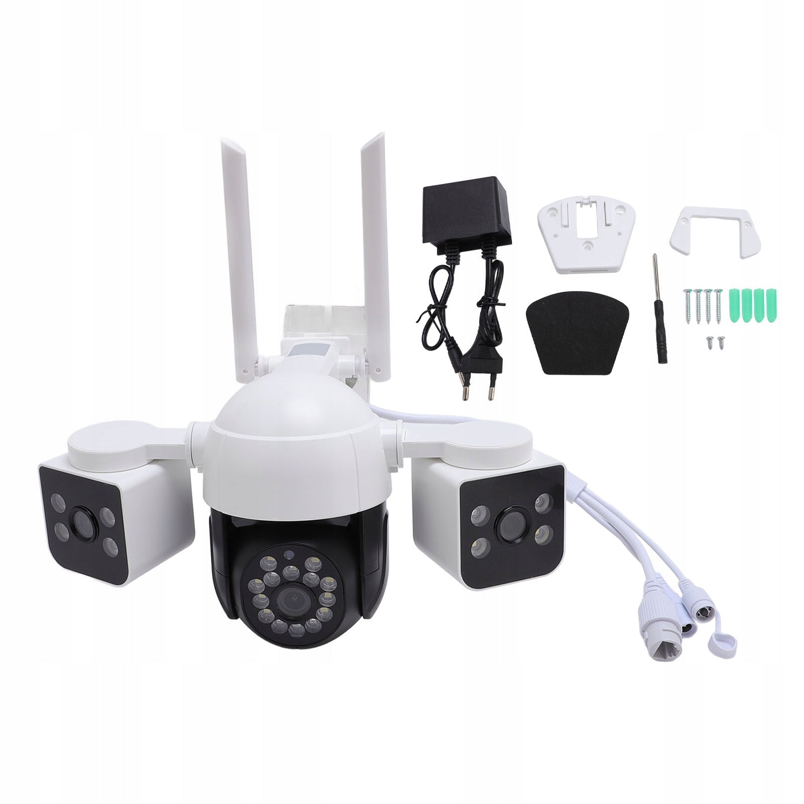 Wireless Security Camera Three Lenses 6MP HD 360 Degree IO Model 2382JKYS