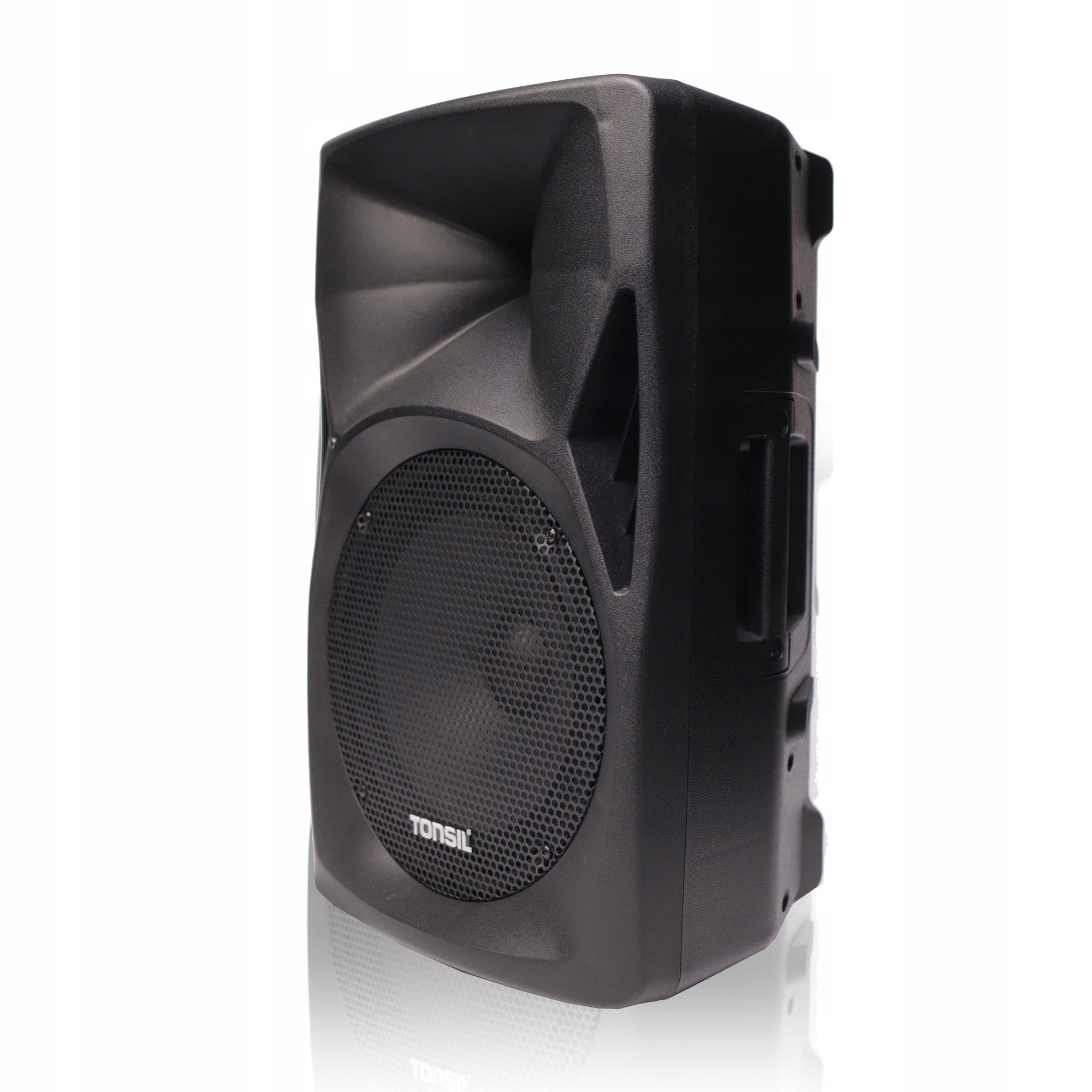 Wireless Speaker TONSIL ZP 12 USB BT SD AUX FM 2 UHF Microphones +Station Packaging status original