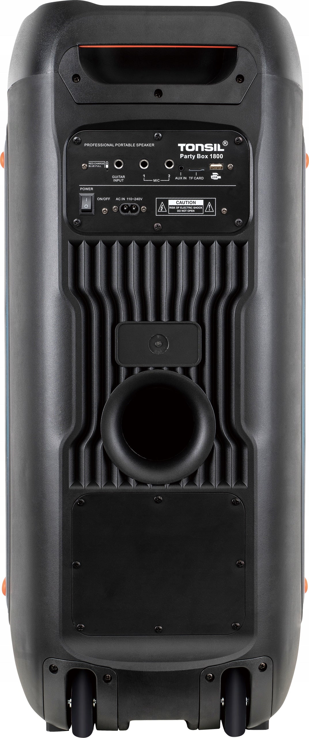 Wireless Speaker Tonsil Party Box 1800 BT FM GRP 1900 Watt +2 Microphones Manufacturer code 5907972801312