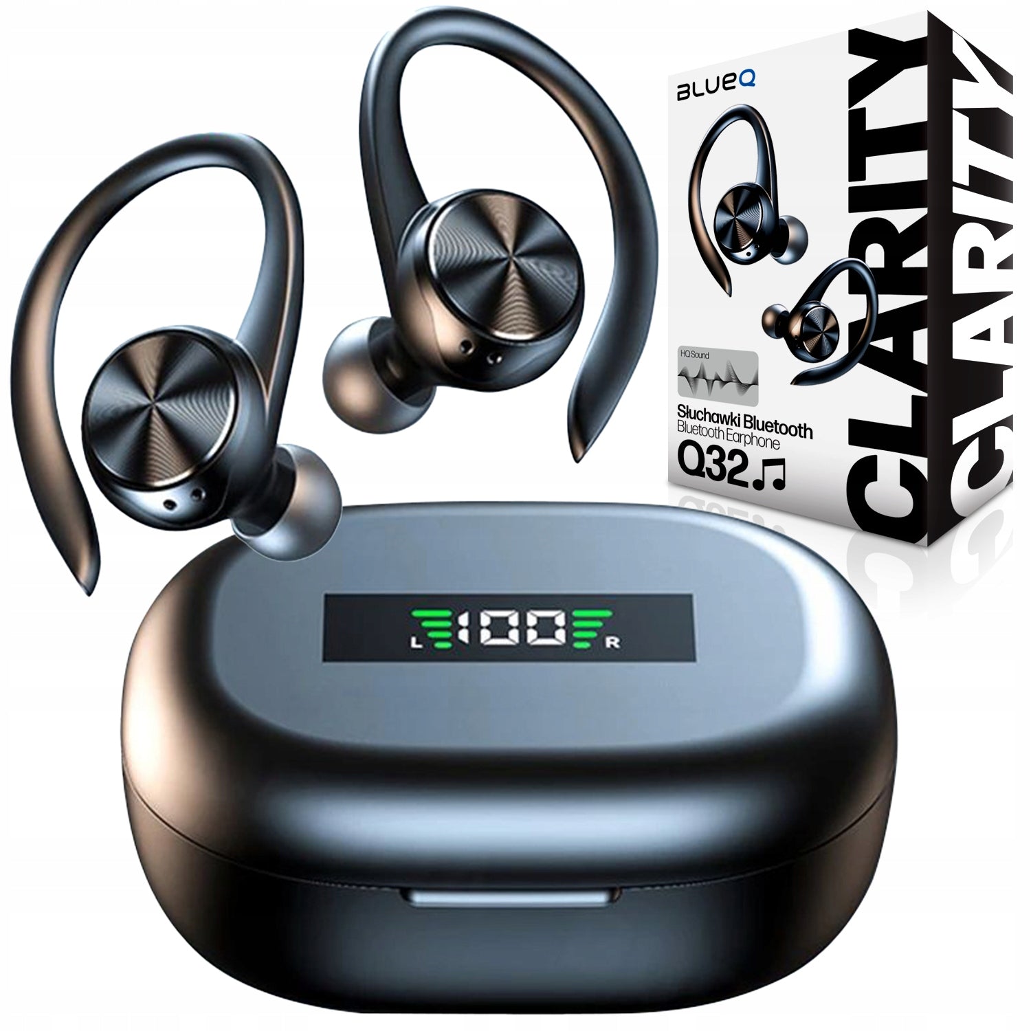 Wireless Sports Headphones BLUETOOTH Great Sound Decent Bass Q32