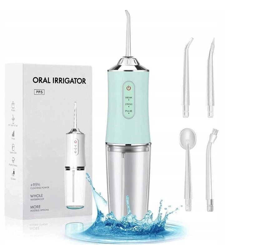 Wireless Tooth Irrigator 4 Tips