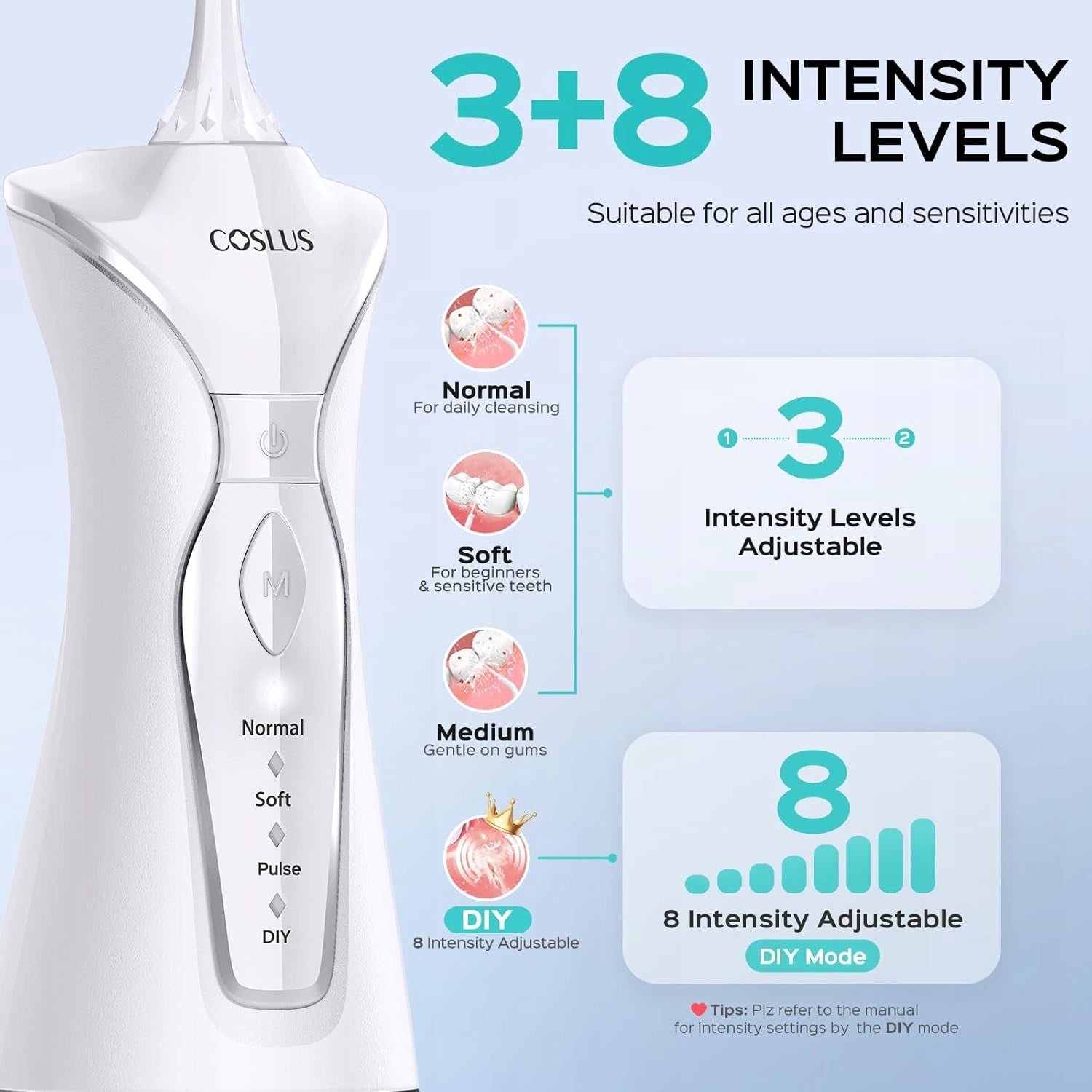 Wireless Tooth Irrigator COSLUS C30 FC5360 Dental Water 300ml Brand no brand