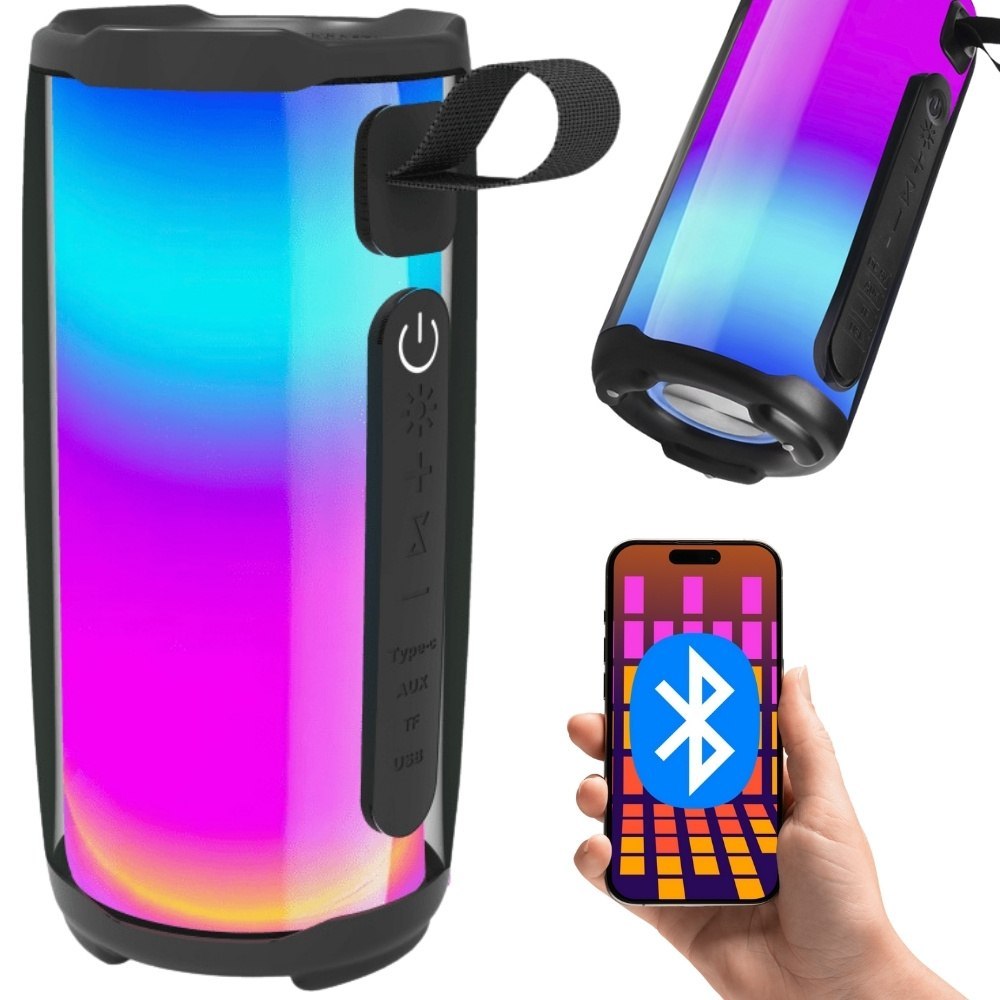 Wireless bluetooth boombox speaker portable USB radio fm aux