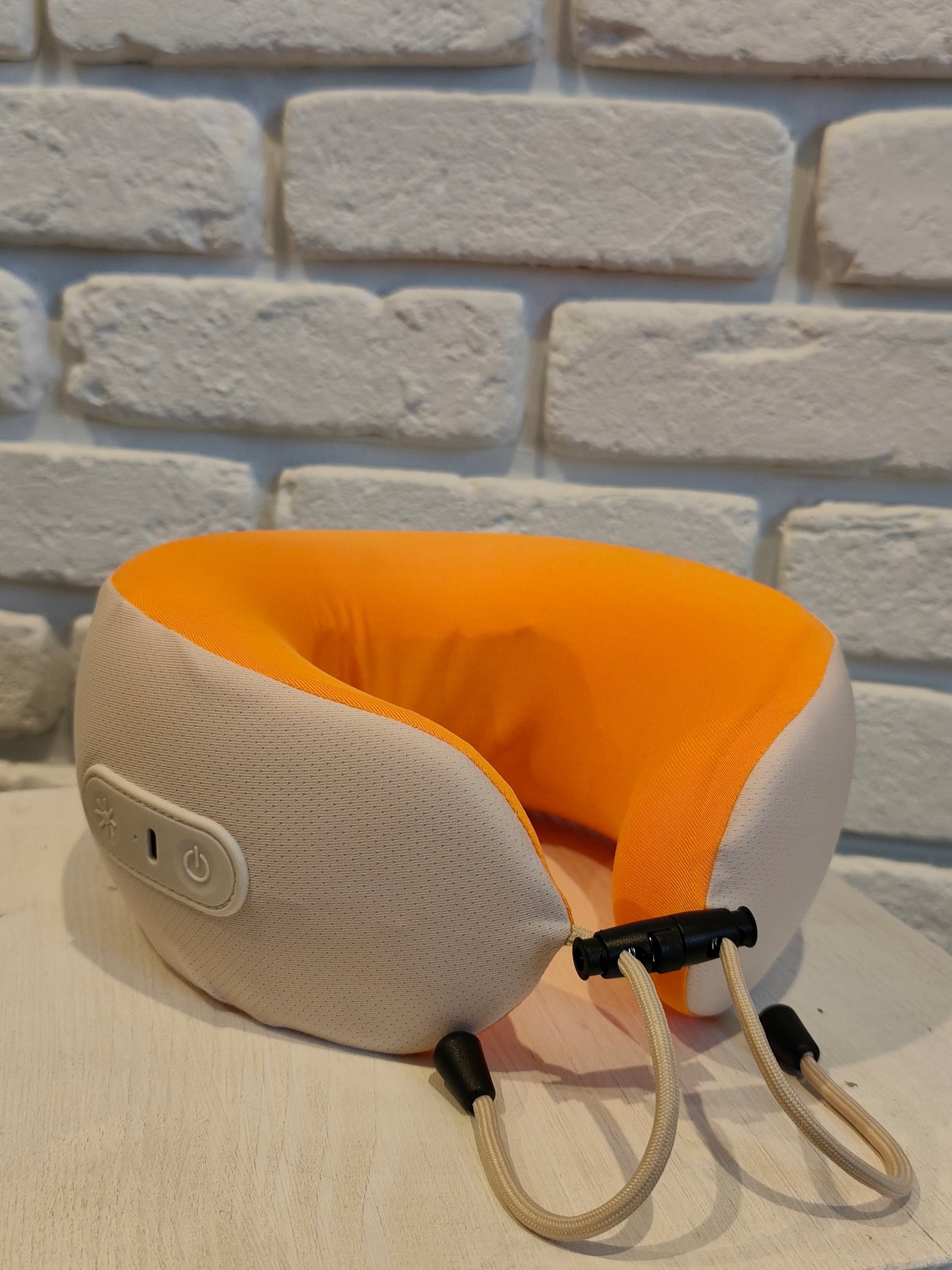 Wireless cervical spine massager neck vibrating hit pillow Packaging status original