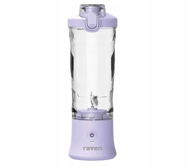 Wireless cup blender Raven EBB001F 0,6l with Cover Purple