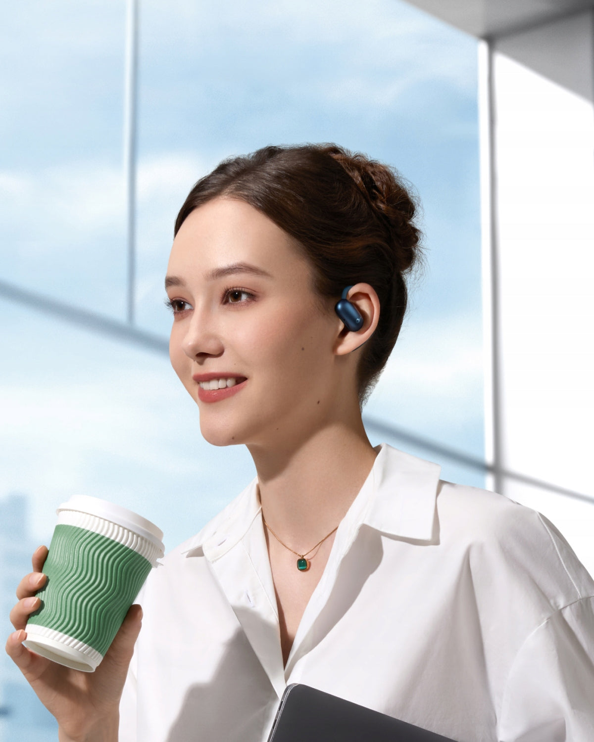 Wireless earbuds Soundcore Aerofit 2 blue Brand Soundcore