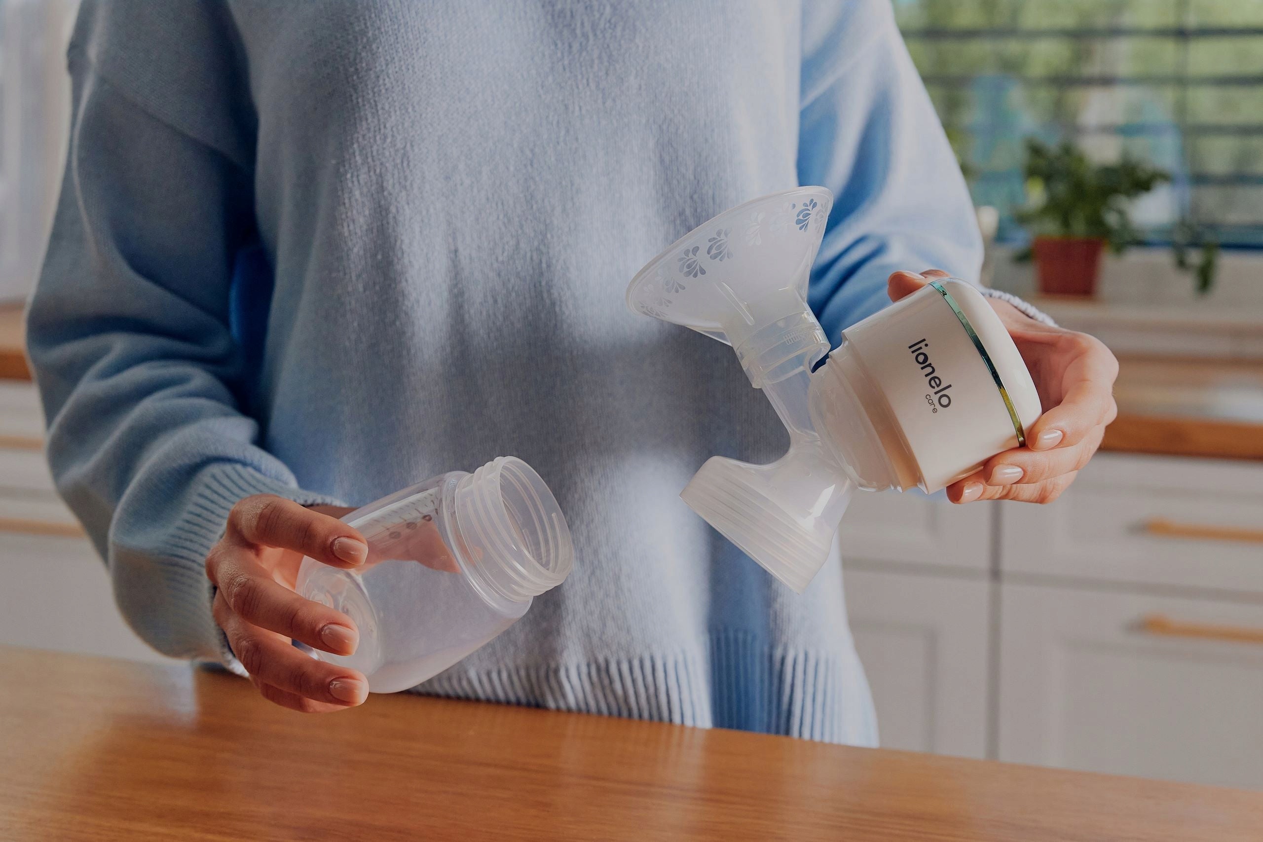 Wireless electric breast pump Lionelo Fidi Plus 180 ml with collector Manufacturer code trójfazowy, energooszczędny, elektryczny