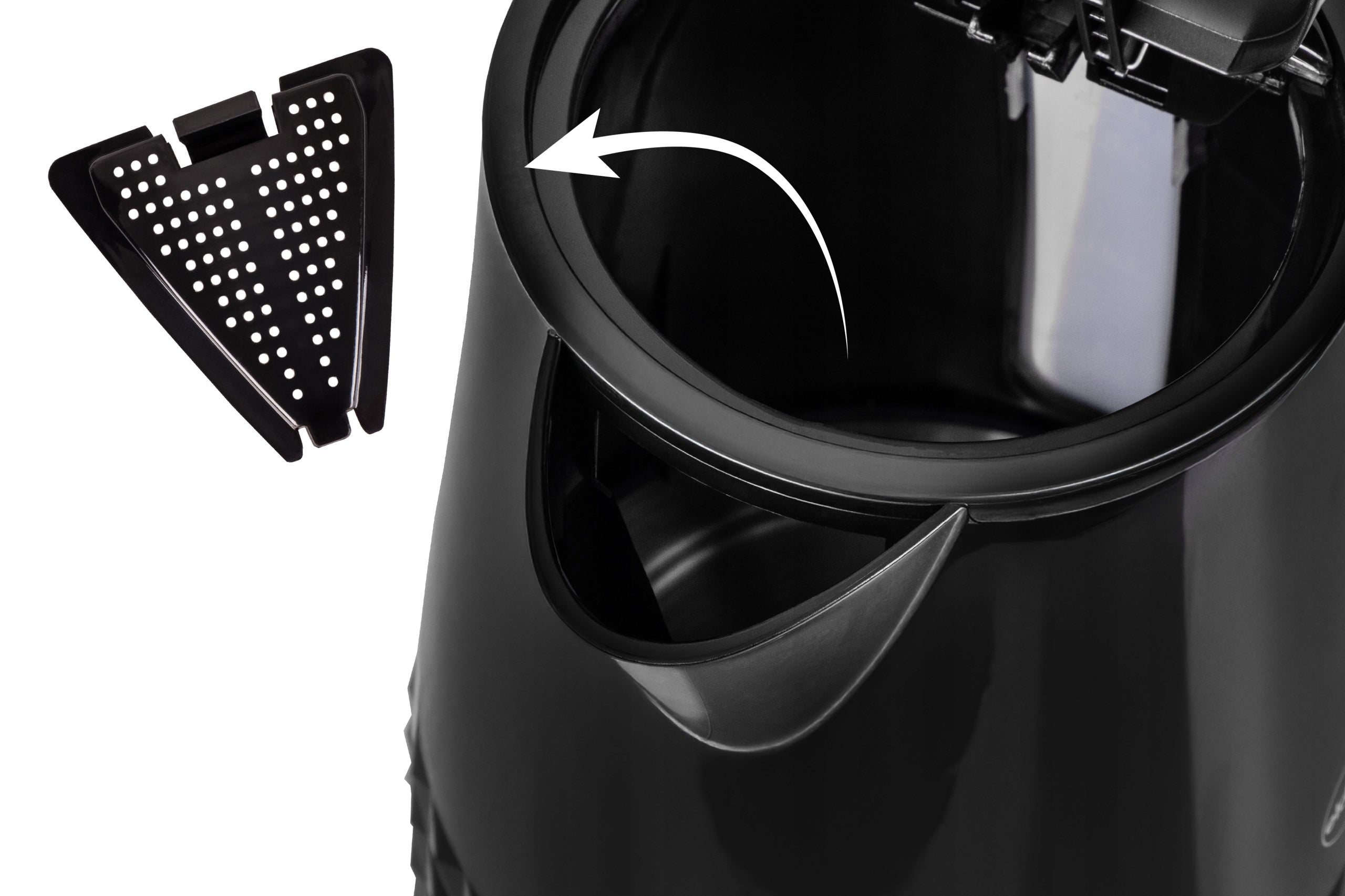Wireless electric kettle ELDOM C270 1,7L black Capacity 1.7 l