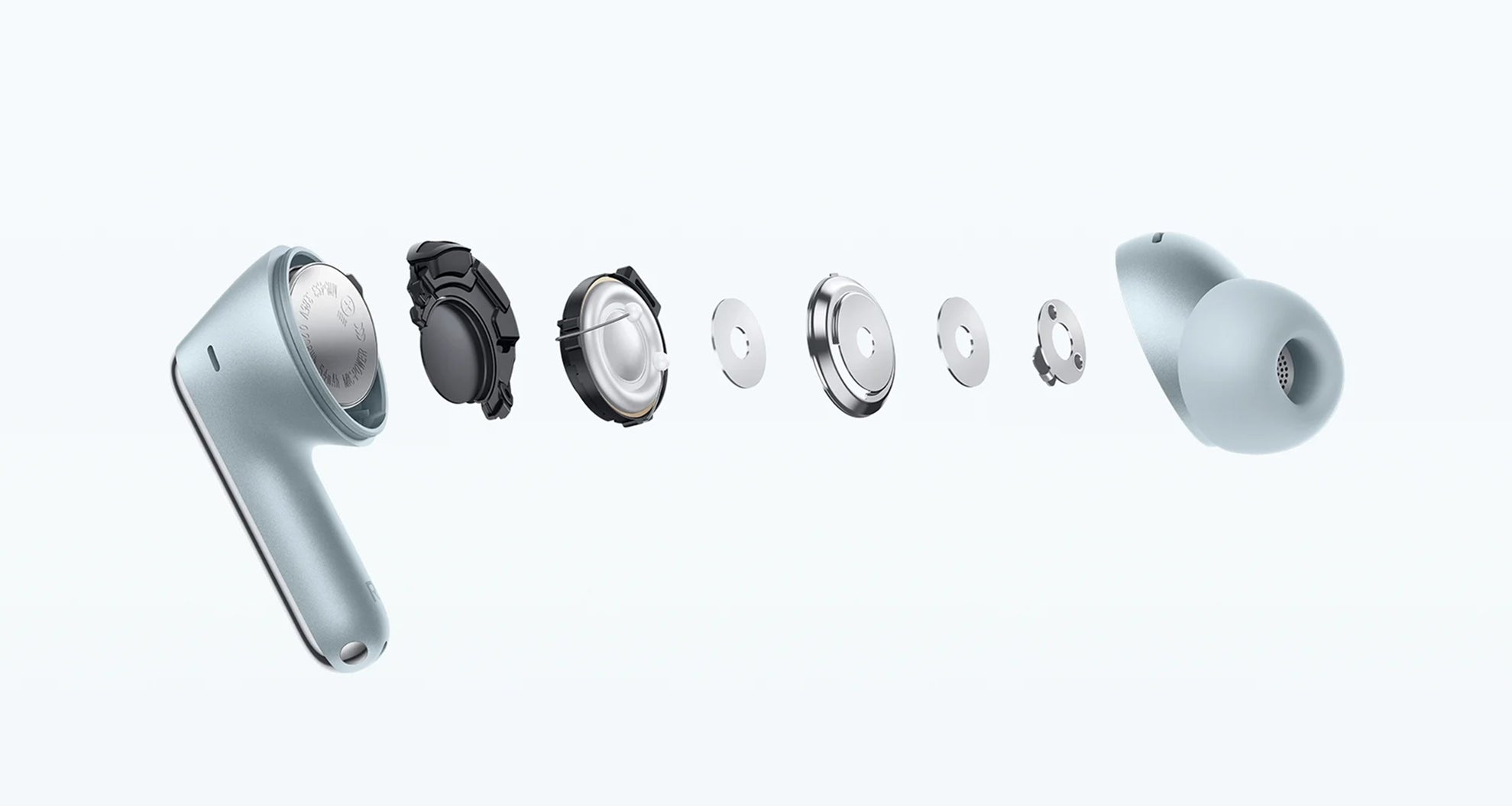 Wireless headphones Xiaomi Redmi Buds 8 Pro blue ANC LDAC BT 5.4 Manufacturer code 69547