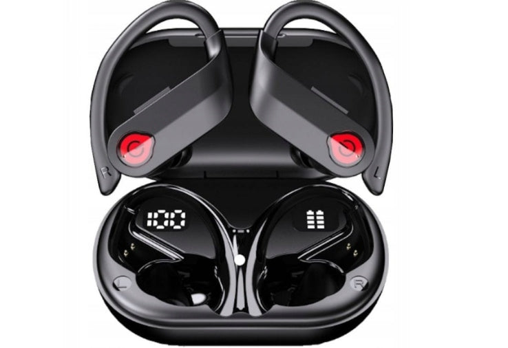 Wireless headphones YYK-Q63 Bluetooth 5.3 black waterproof IPX7
