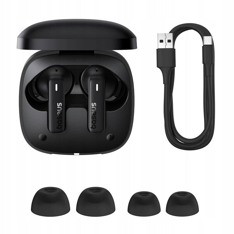 Wireless headphones with case Baseus Bowie E19 Bleetooth 5.3 IPX5 Manufacturer code A00069600113-00