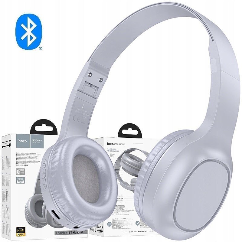 Wireless on-ear headphones Bluetooth 5.3 20h 180h Type C USB-C