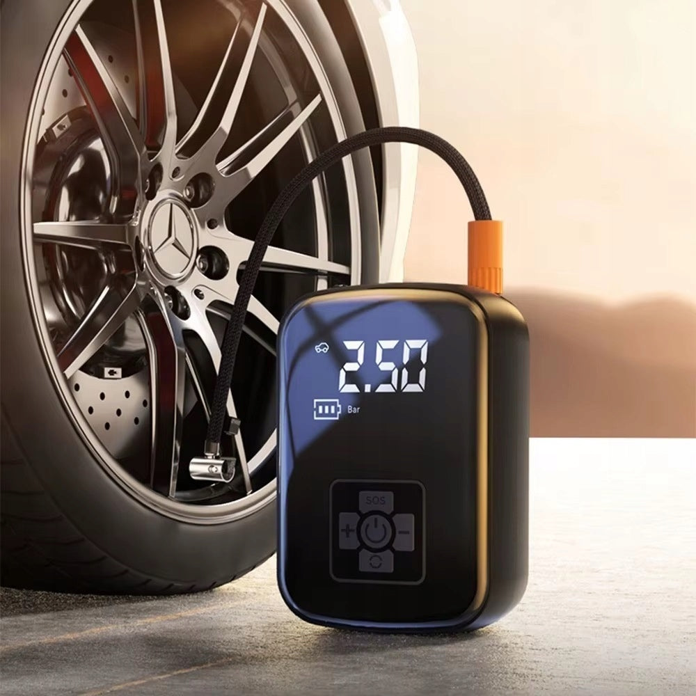 Wireless pump ELECTRIC compressor 2V 150PSI LCD 3600mAh ZR87 EAN (GTIN) 5903794638877