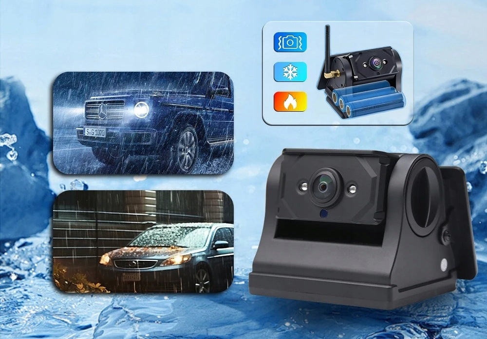 Wireless reversing camera solar magnetic camera with battery Manufacturer code 6953730473184