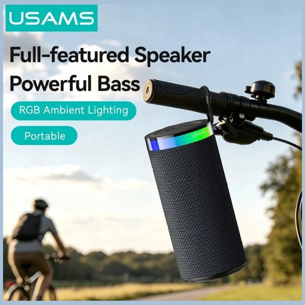 Wireless speaker Usams YX018 Portable Bluetooth 5.4 black Brand Usams
