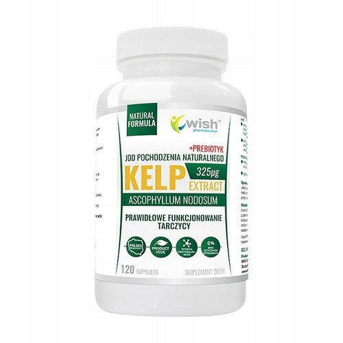 Wish Kelp Iodine of Natural Origin 325 µg, capsules, 120pcs