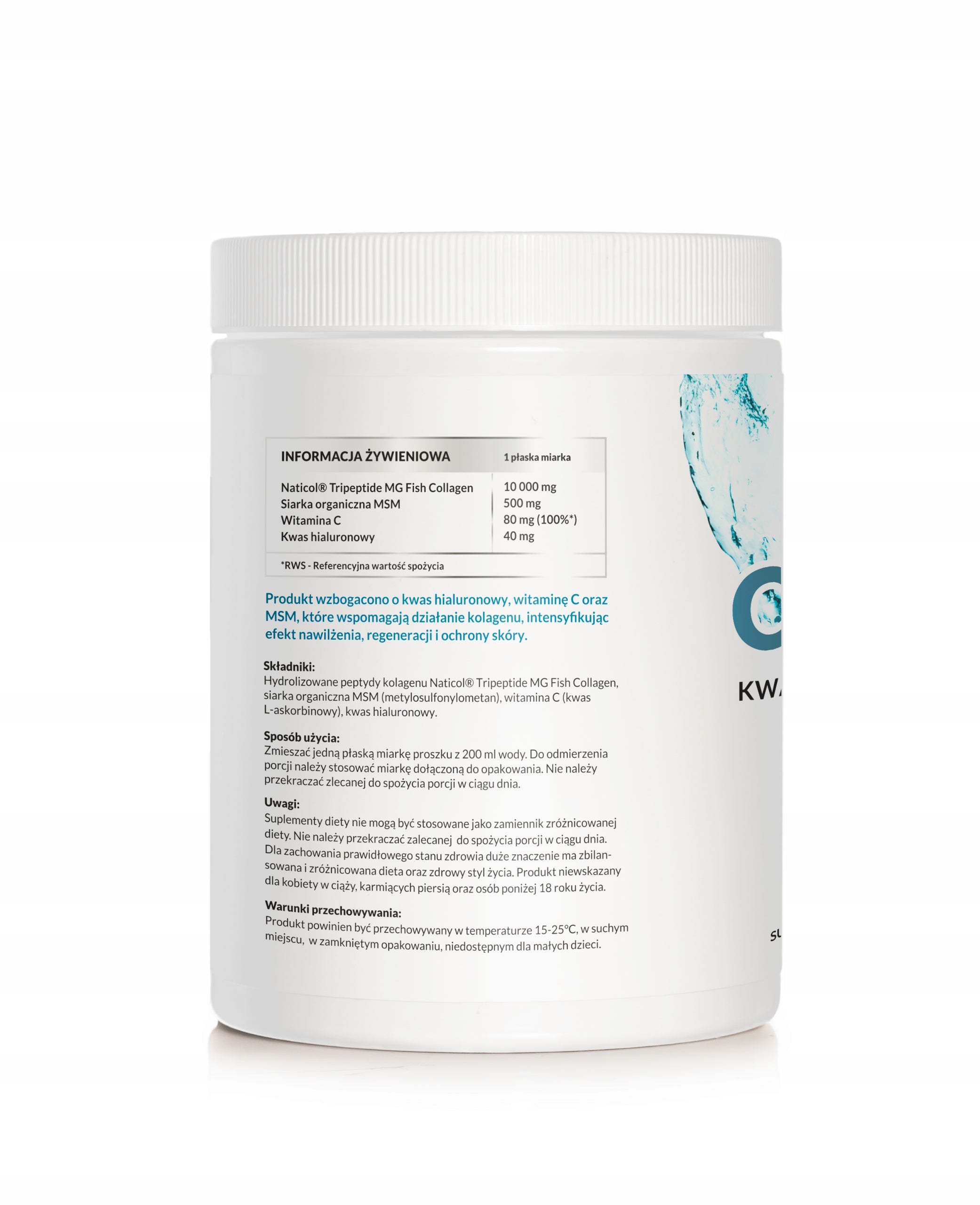 Wish Marine COLLAGEN 3 Drinking Peptides 10000mg Hair Joints HA MSM WitC 400g Brand Wish Pharmaceutical