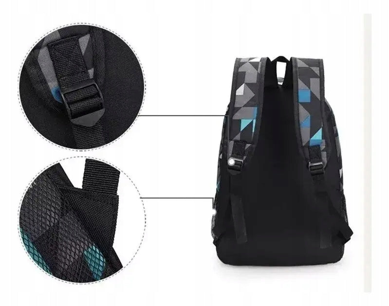 With Roblox School Backpack with Second Breakfast Box and Pencil Case 3 Pcs Brand no brand