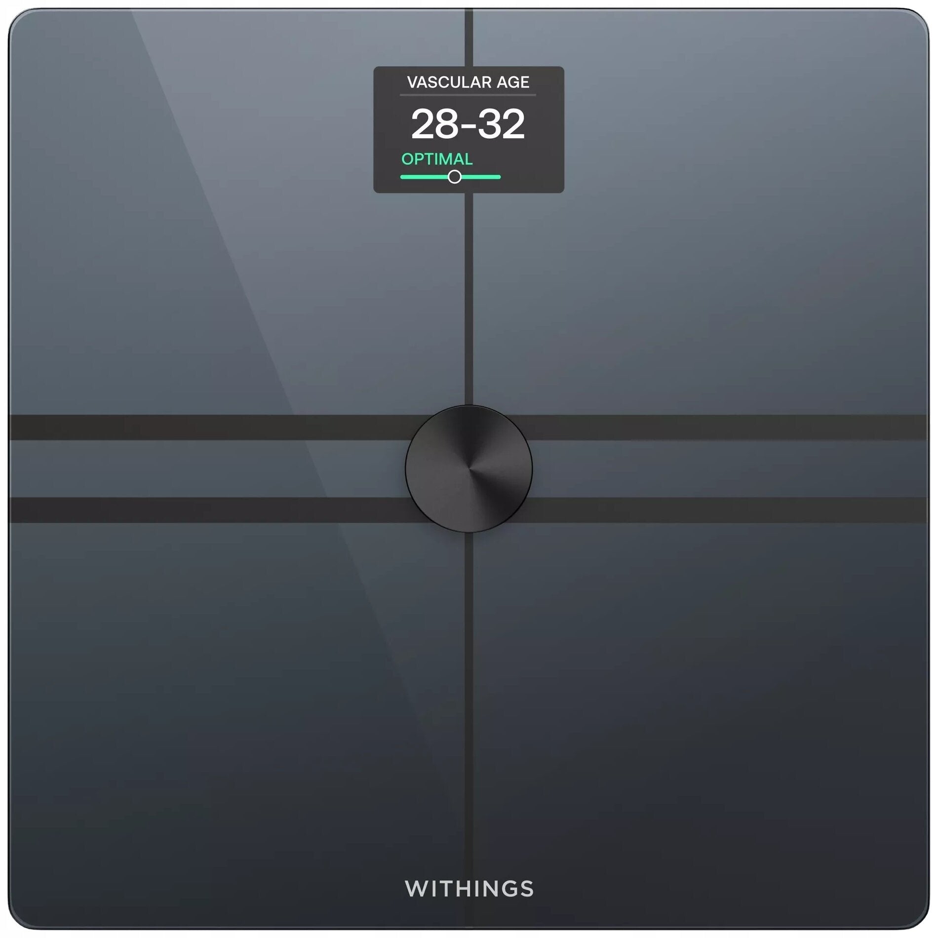 Withings Body Comp weight analysis of body and nervous system composition black