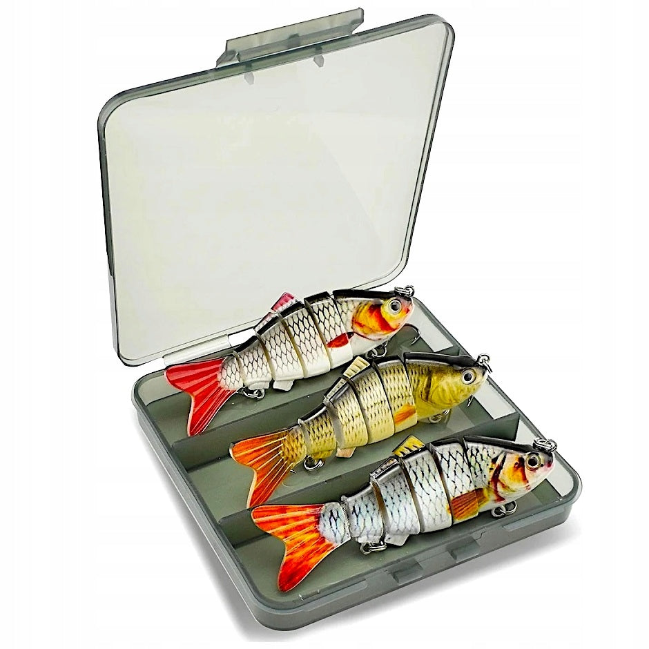 Wobbler Wobblers for Pike ETUSO 10cm 15g 3pcs Spinning Lures