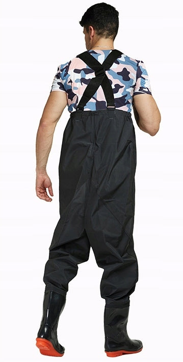 Wodery Bottoms Fishing Pants 44 + Harness Color gray