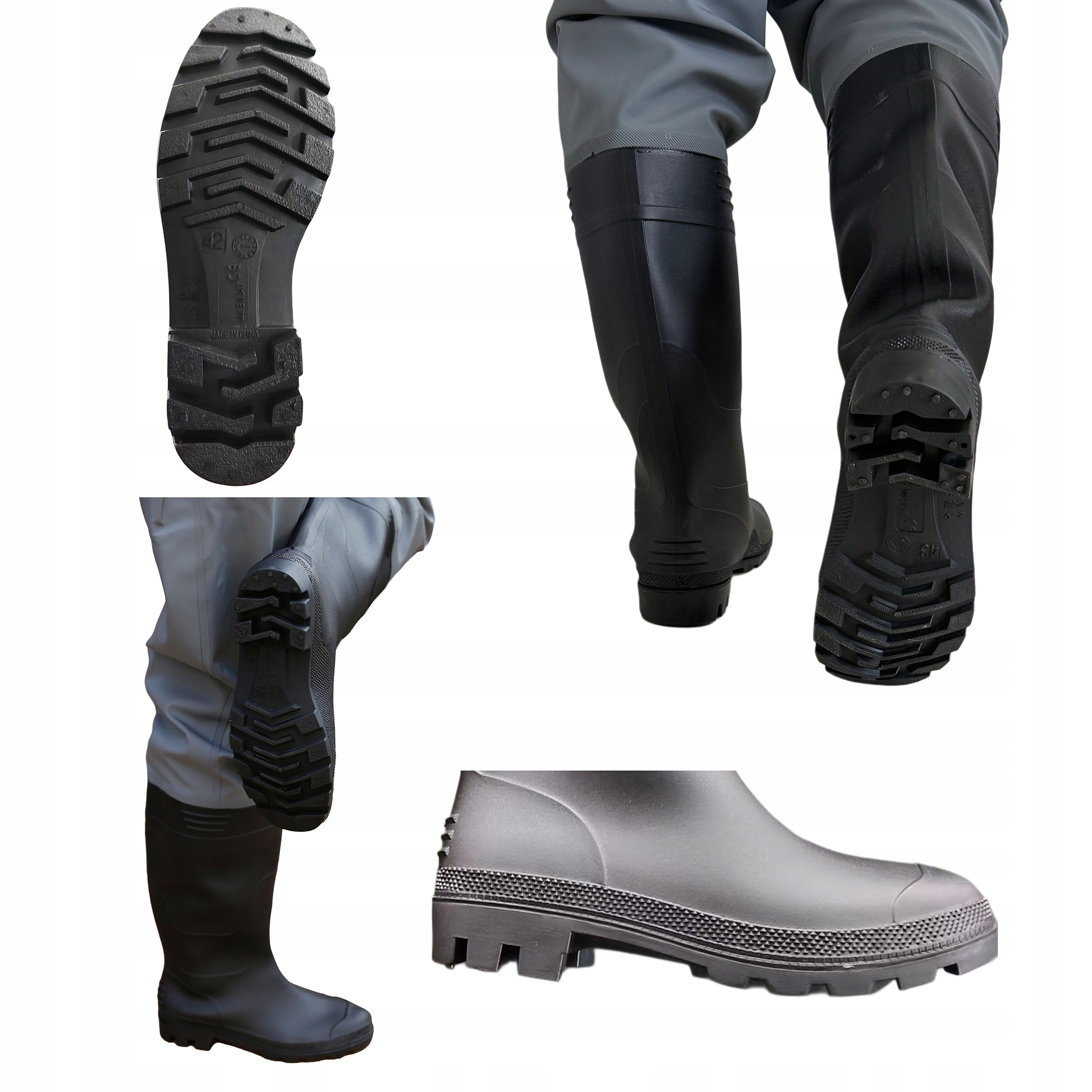 Wodery Fishing Bottoms Reinforced on Knee Braces PRO65 - size 41 Brand Phoenix
