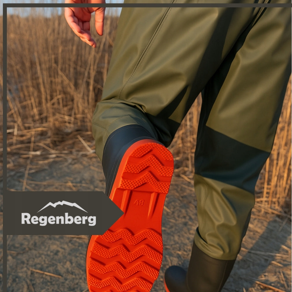 Wodery Fishing Rubber Boots Men's 42 Pants Fishing Protective Work Pants Packaging status original
