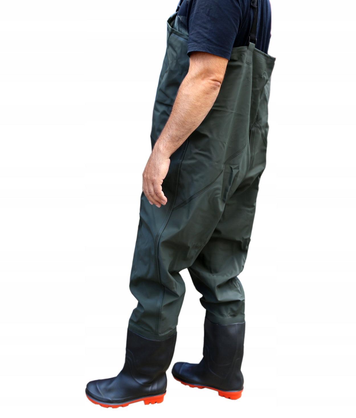 Wodery Proffesional Fishing Bottoms, Strong + Harness + Inserts - 45 Color green