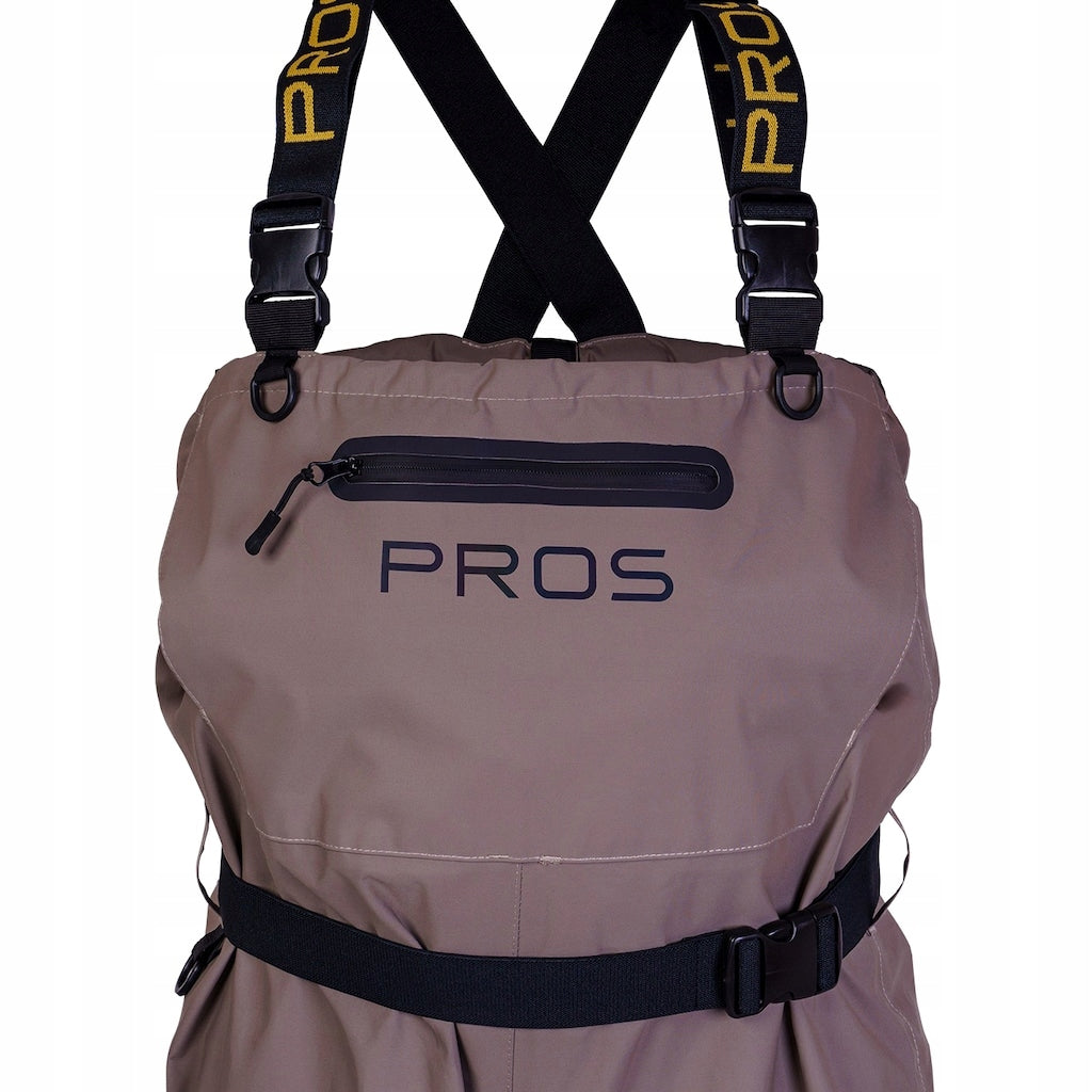 Wodery Pros high with shoes brown size 44 Brand Pros