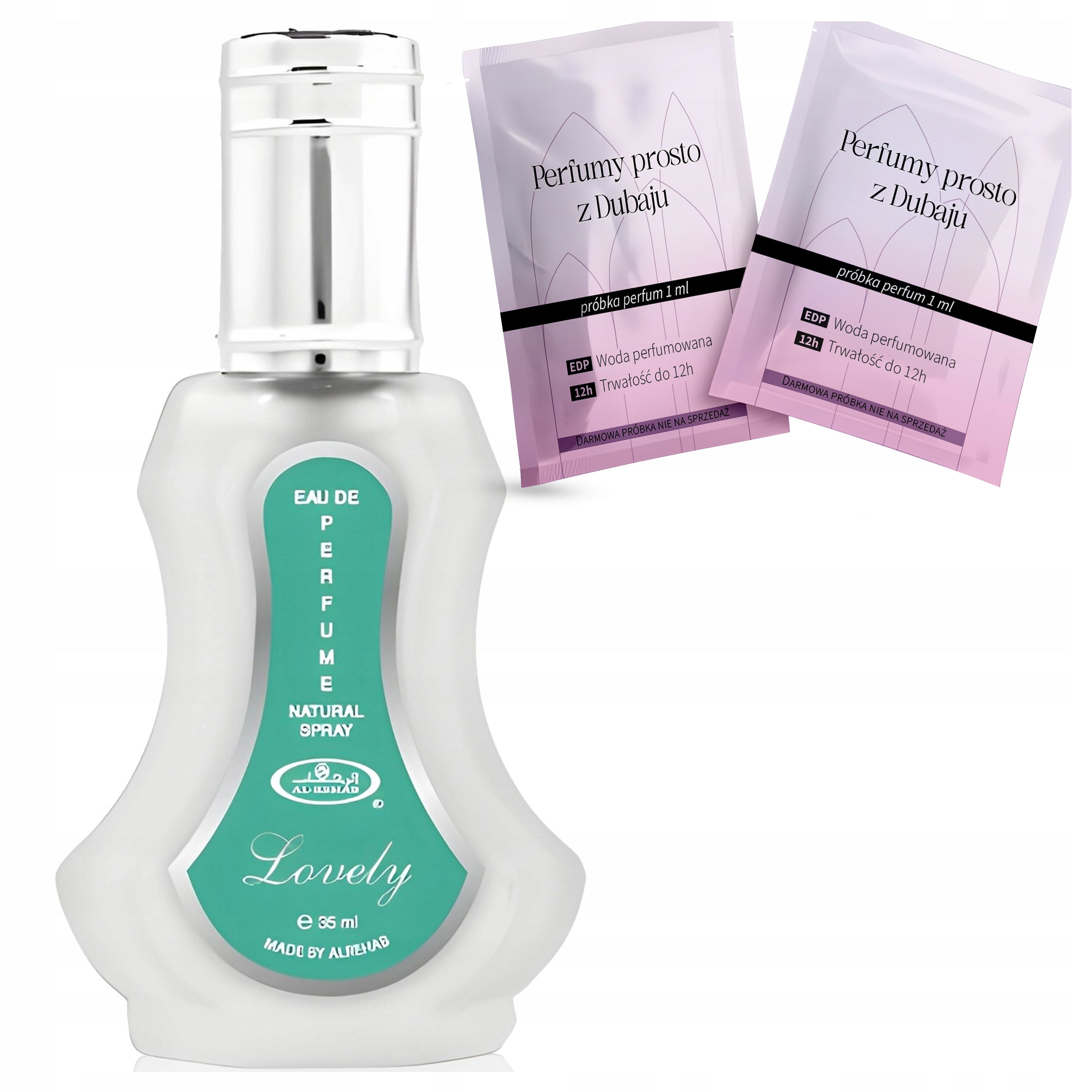 Women's Arabic Al-Rehab Lovely Fresh Floral Light + 2 Samples