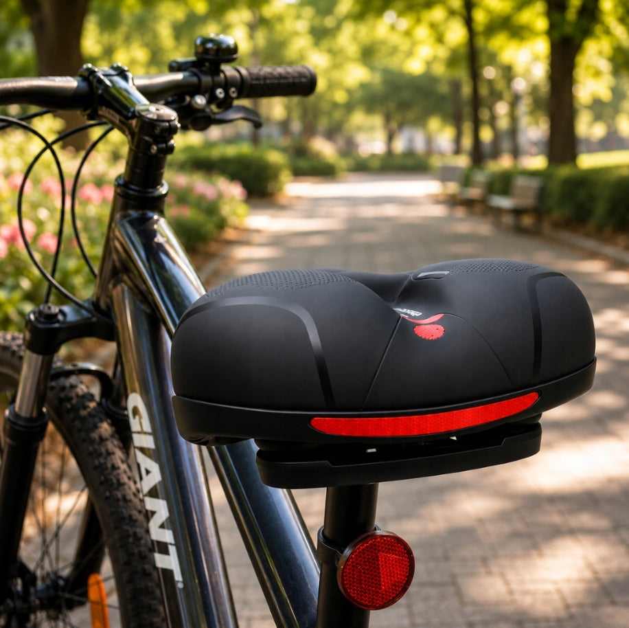 Women's BICYCLE SADDLE Men's Soft Wide SPRINGS Comfortable Kind trekking, touring bike saddle