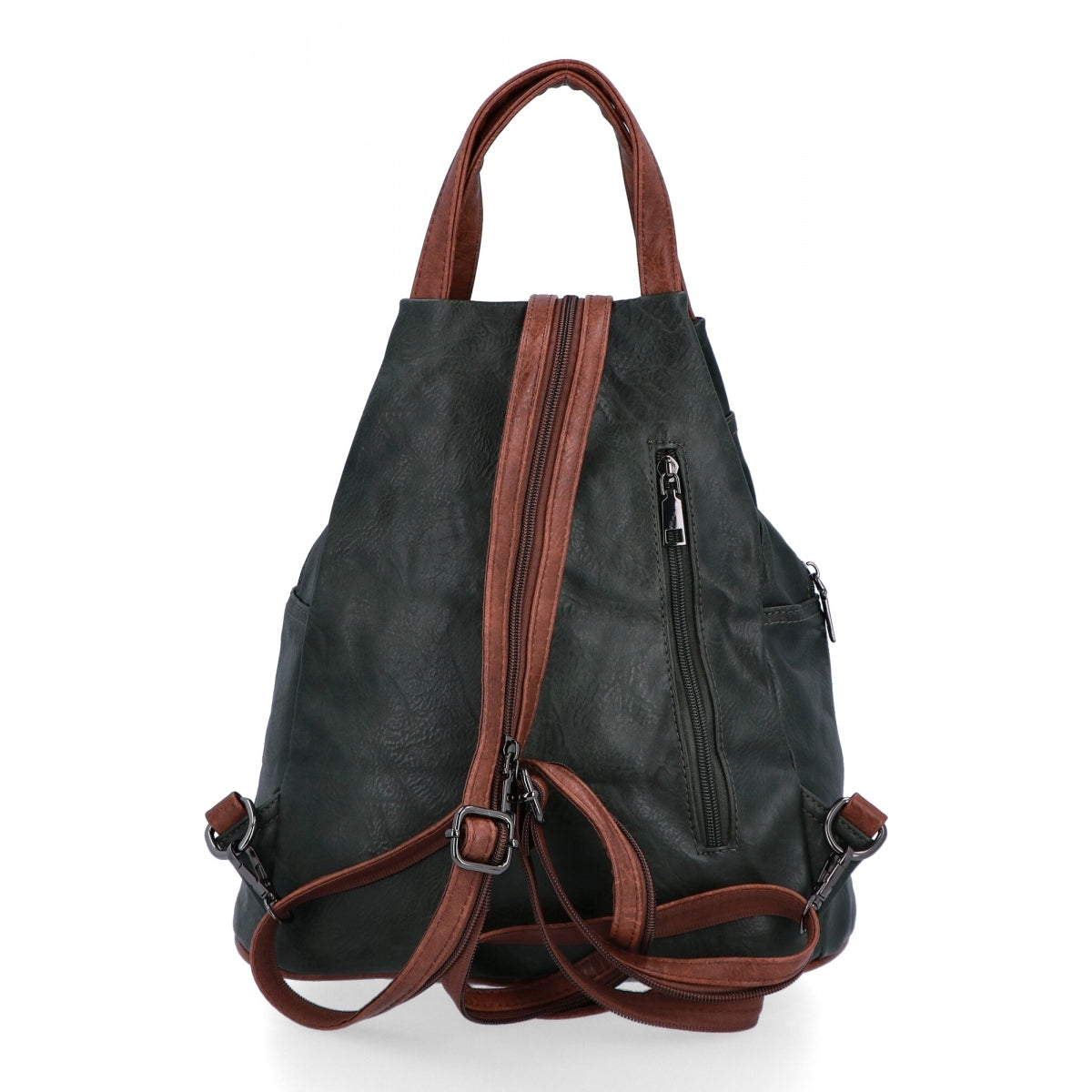 Women's Backpack Leather Eco Leather Spacious Green Herisson 1502L32 EAN (GTIN) 5904865634071