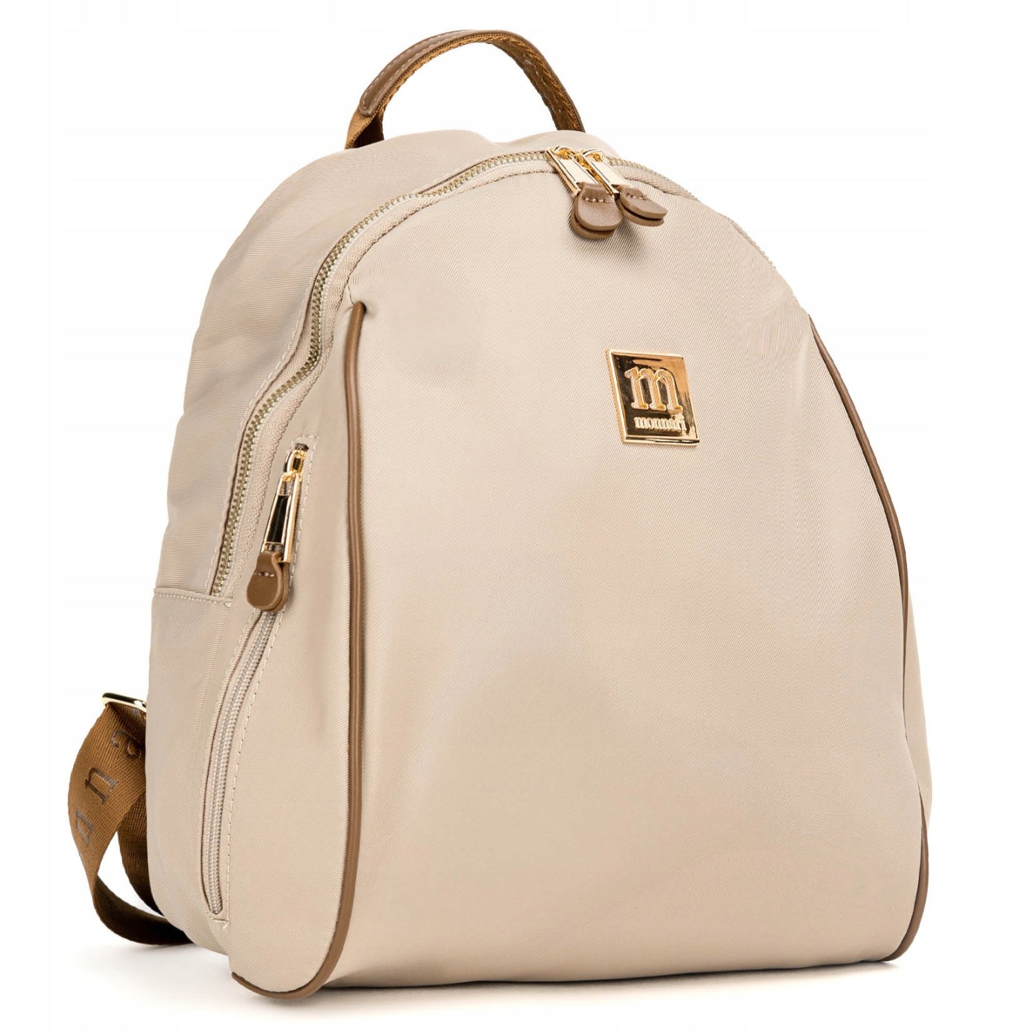 Women's Backpack MONNARI BAG1350 Beige Elegant Urban Backpack