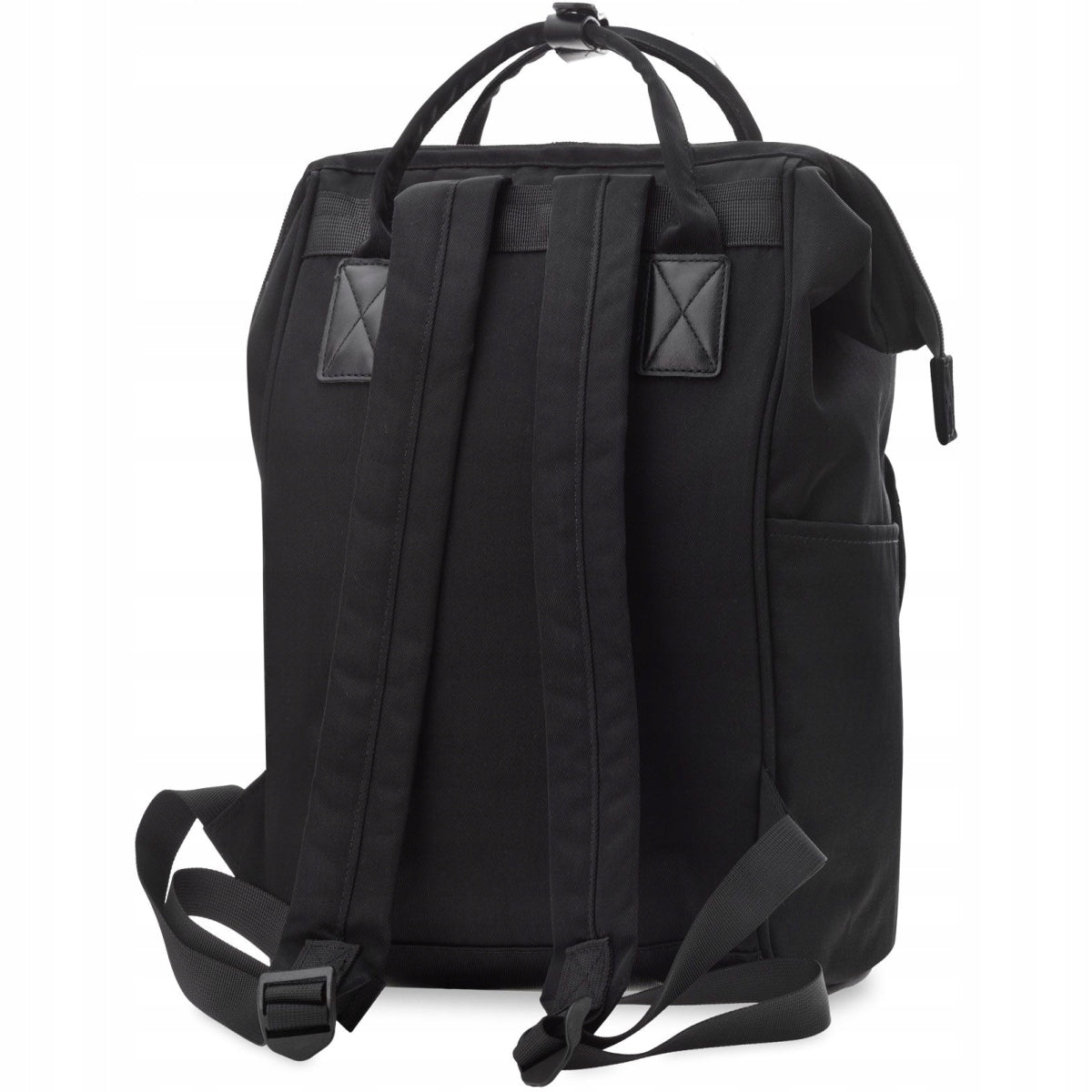 Women's Backpack Men's Work Laptop School Tourist Urban Black Brand BAG STREET