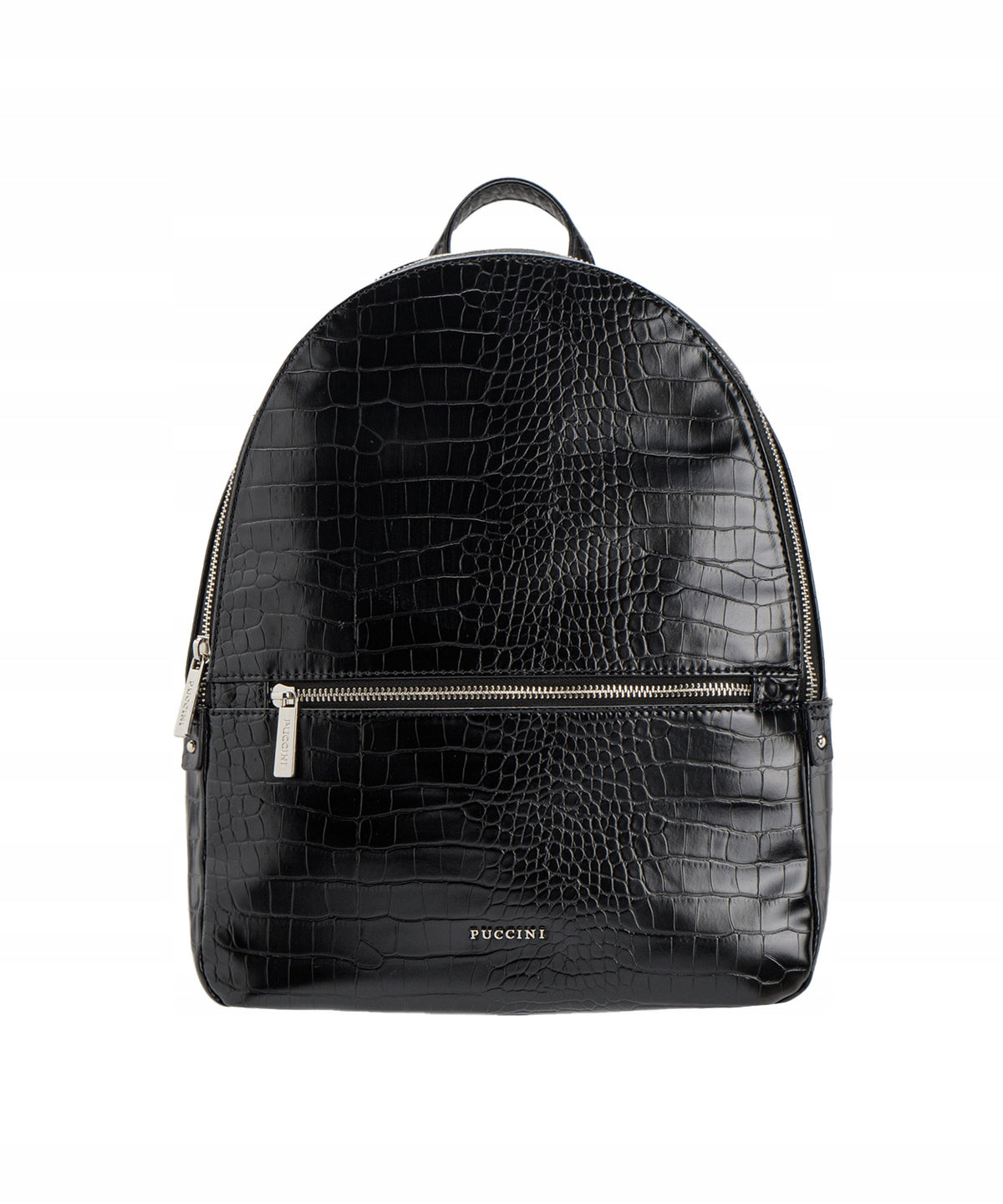 Women's Backpack Urban Work Invoice Crocco PUCCINI Black BML039P-1 Packaging status original