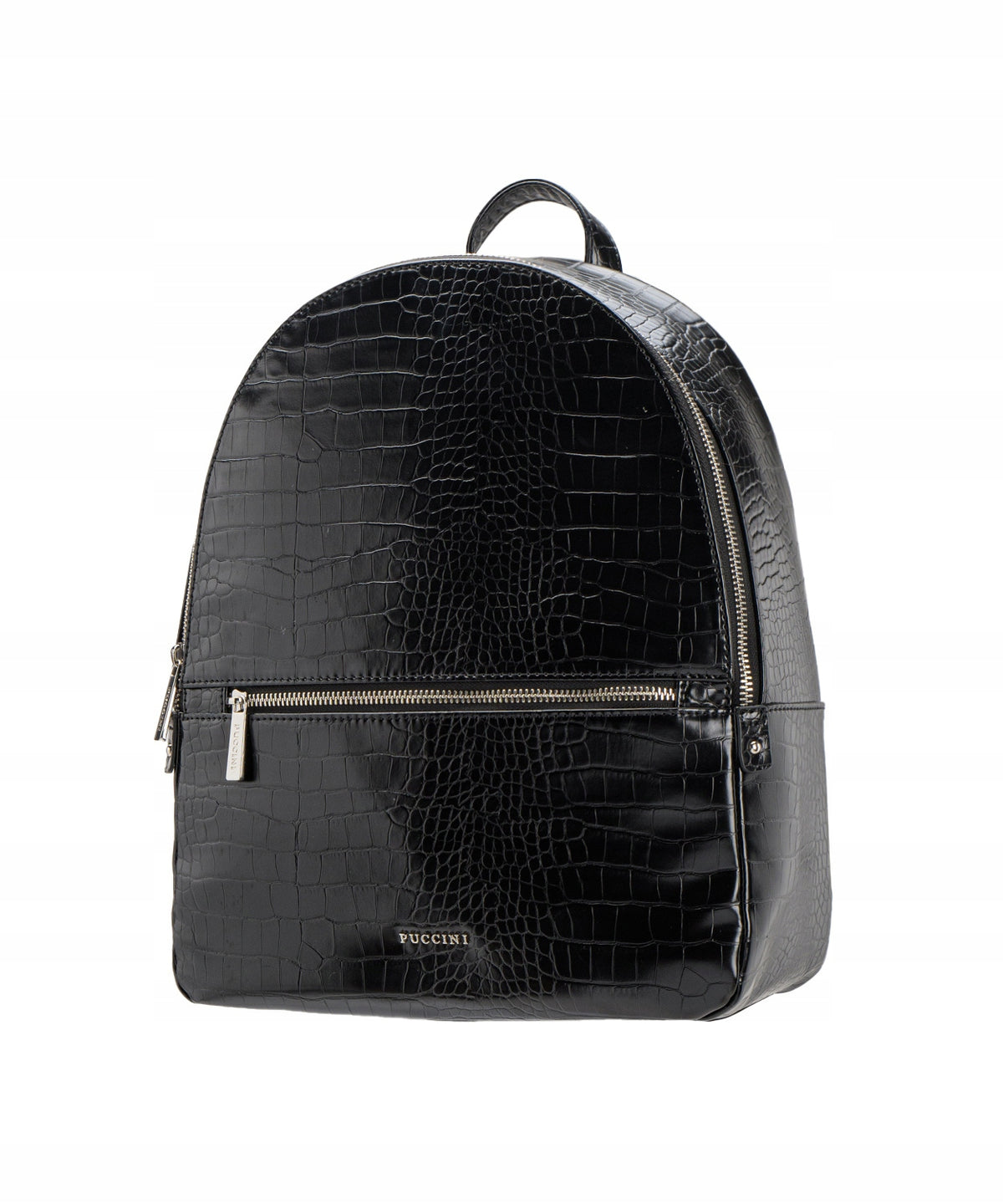 Women's Backpack Urban Work Invoice Crocco PUCCINI Black BML039P-1