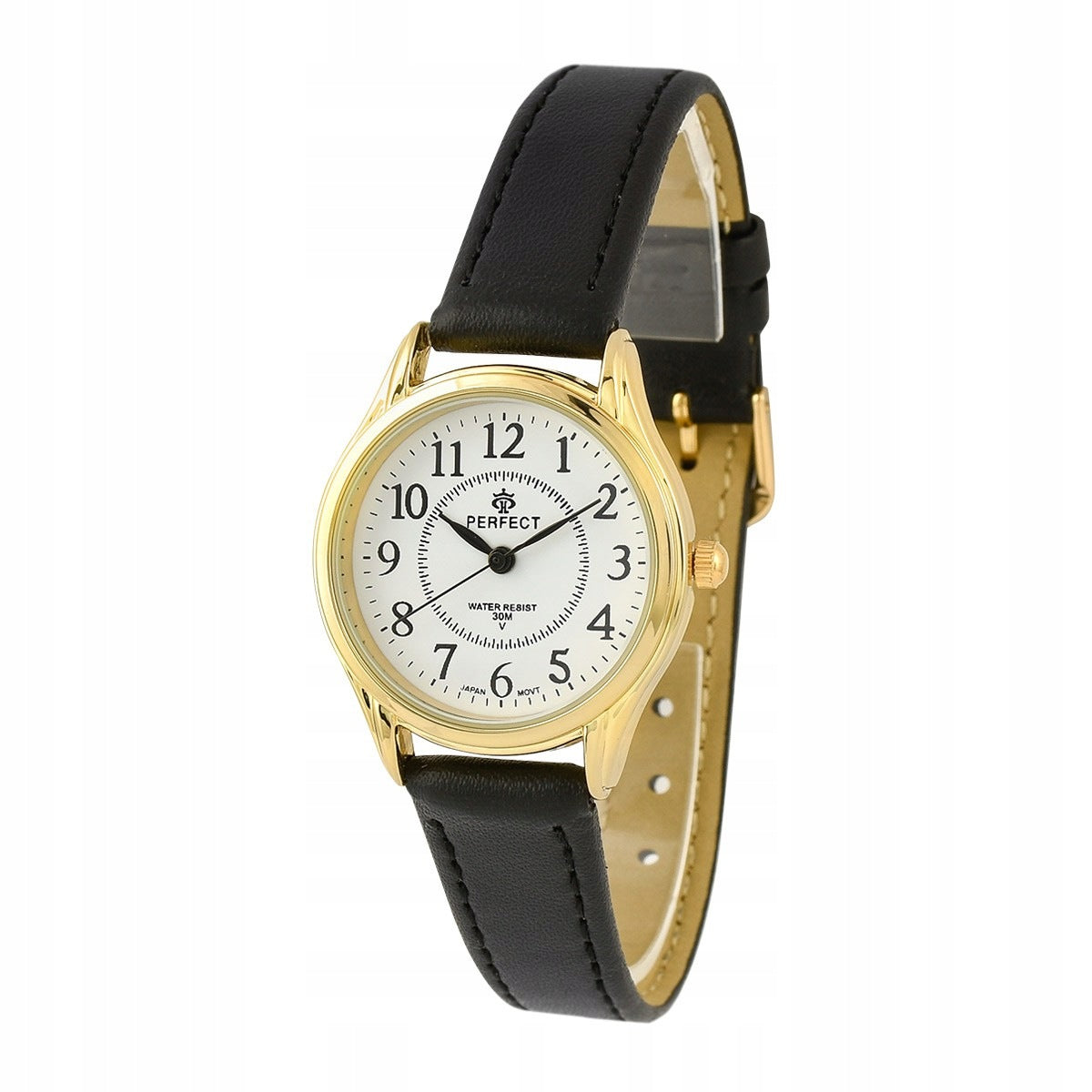 Women's Classic Watch Leather Strap Japanese Quartz Movement Perfect Packaging status original