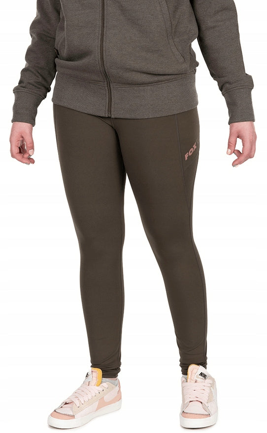 Women's Fishing Leggings Fox WC Green - L