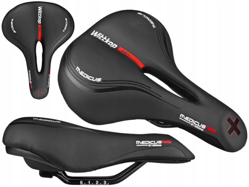 Women's Gel Saddle WITTKOP TWIN MEDICUS 2.0