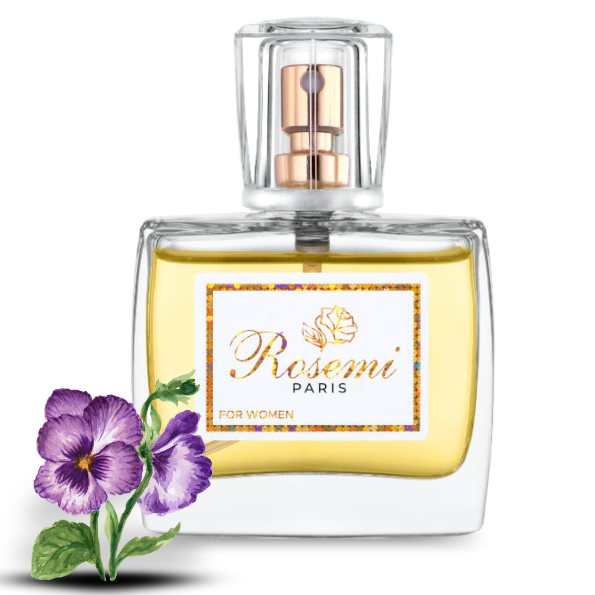 Women's Perfume 35ml ROSEMI No. 139 Violet Powder STRONG AND DURABLE