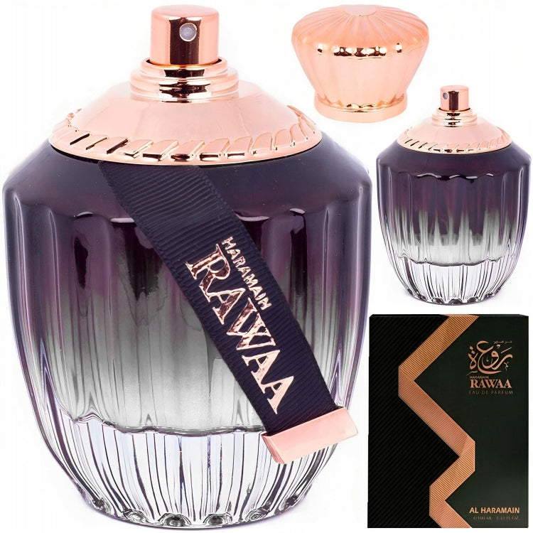 Women's Perfume Al Haramain Rawaa 100 ml + Dedication Engraving For Gift Packaging status original