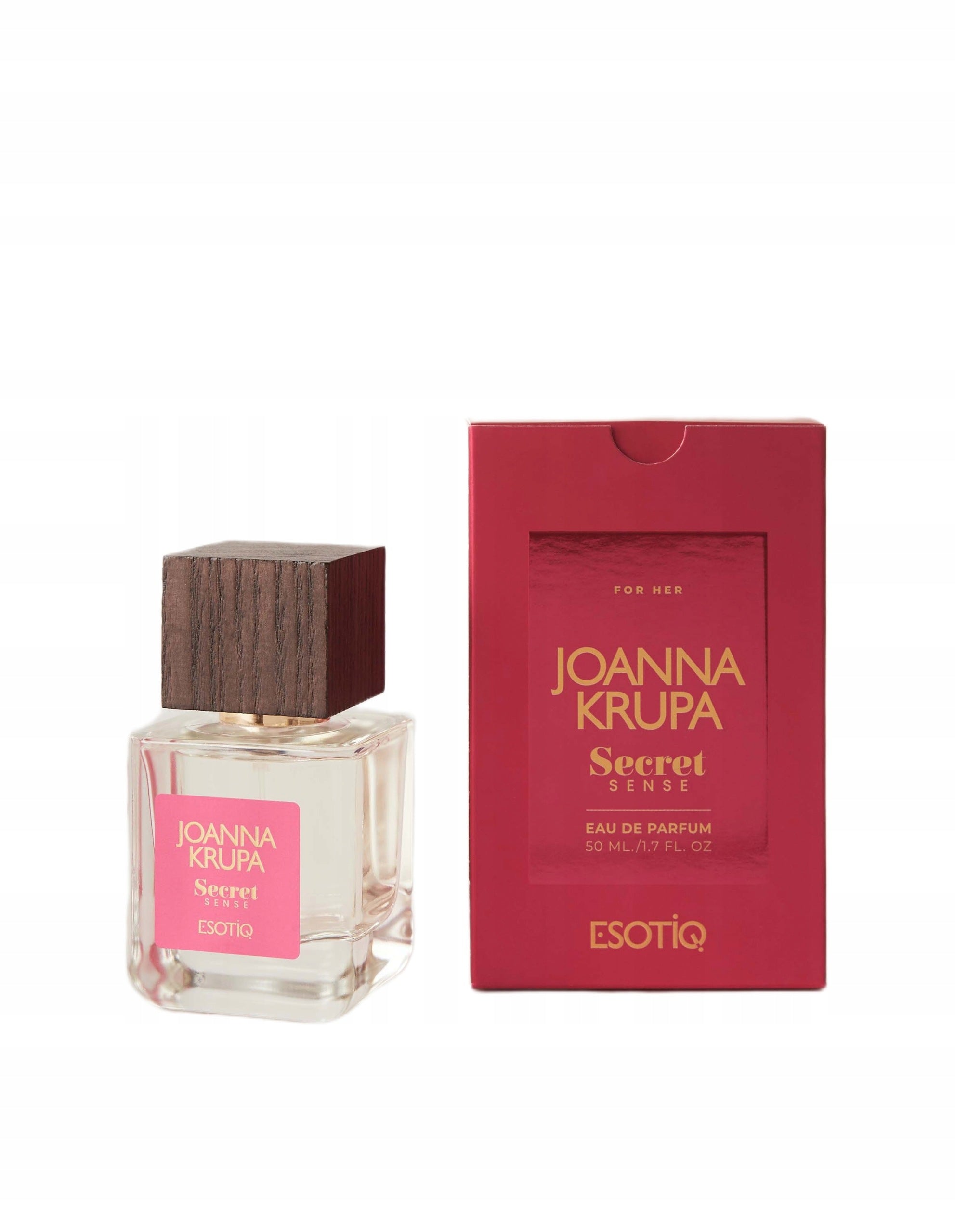Women's Perfume Esotiq Secret Sense Joanna Krupa 50ml EDP Manufacturer code 41204-MLC